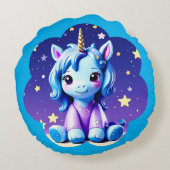 ベビーユニコーンPJ円枕 ラウンドクッション (裏面)
