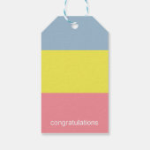 ベビーユニセックスギフトラベル ギフトタグ (裏面)