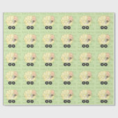 ベビーユニセックスシャワー包装紙 ラッピングペーパー (フラット)