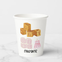 ベビーユニークガールサイコロベビーシャワー