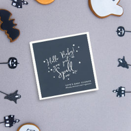 ベビーユニークスペルハロウィーンボーイベビーシャワー紙 スタンダードカクテルナプキン