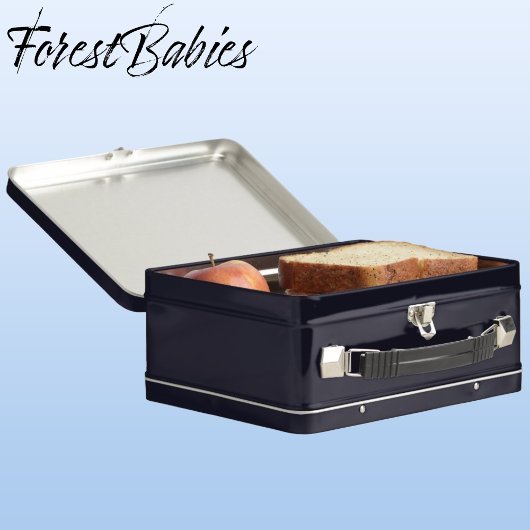 ベビーユニークパンダ熊キッズ動物マンガグラフィック メタルランチボックス