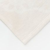 ベビーライオンキュービーフラワークラウン フリースブランケット (角)