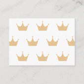 ベビーライオンキングブックベビー エンクロージャーカード (裏面)