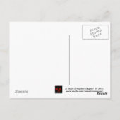 ベビーライオンハロウィンはがき ポストカード (裏面)