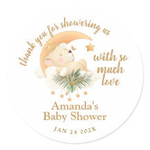 ベビーライオンベビーシャワーありがとう