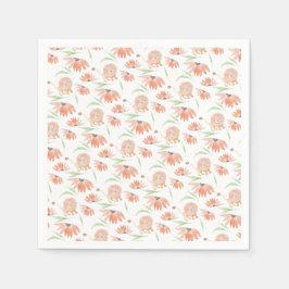 ベビーライオン水彩手絵を描形 スタンダードカクテルナプキン