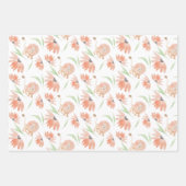 ベビーライオン水彩手絵を描形 ラッピングペーパーシート (正面)