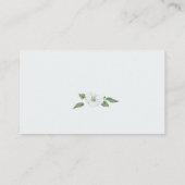 ベビーライトブルー春ベビーシャワー用の本 エンクロージャーカード (裏面)