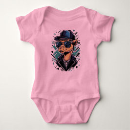 ベビーラクダ ベビーボディスーツ