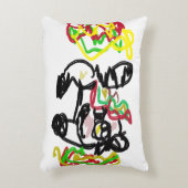 ベビーラクーン秋 アクセントクッション (正面(垂直))