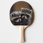 ベビーラコオンズハドル降る雪 卓球ラケット (裏面)