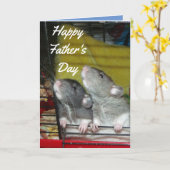 ベビーラッツ父の日のカード カード (黄色い花)