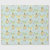 ベビーラッピング紙、 ラッピングペーパー (フラット)