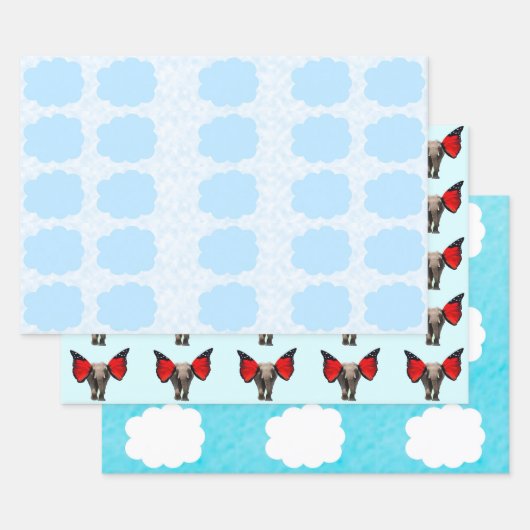 ベビーラップ紙 ラッピングペーパーシート (セット)