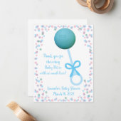 ベビーラトルシャワー特典, EOSリップバーム ノートカード (正面/裏面インサイチュ)