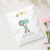 ベビーラトルズツインボーイズ赤ちゃんシャワー フェイバーバッグ (封をした状態)