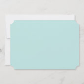 ベビーラトルズツインボーイズ赤ちゃんシャワー 招待状 (裏面)