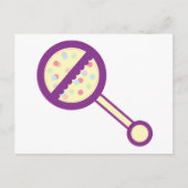 ベビーラトル ポストカード (正面)