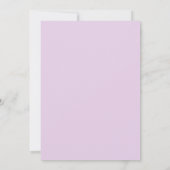 ベビーラブイースターベビーシャワー 招待状 (裏面)