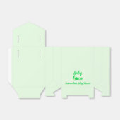 ベビーラブシャムロックベビーシャワー フェイバーボックス (折り畳みなし)