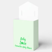 ベビーラブシャムロックベビーシャワー フェイバーボックス (オープン)