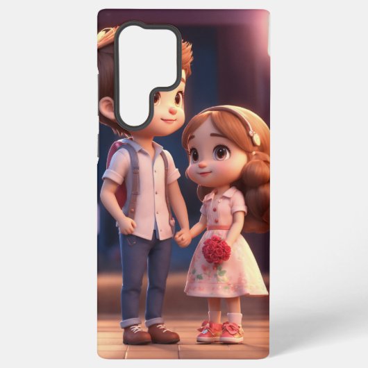 ベビーラブストーリーモバイルケース SAMSUNG GALAXYケース (裏面)