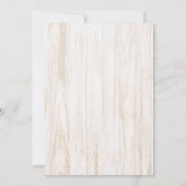 ベビーラブハートバルーン赤ちゃんシャワー招待状 招待状 (裏面)