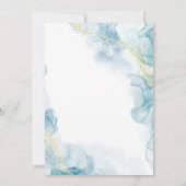 ベビーラブバレンタインテーマベビーシャワー招待状 招待状 (裏面)