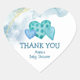 ベビーラブバレンタインデーテーマメッセージカード ハートシール