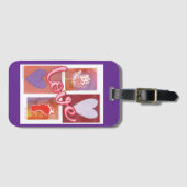 ベビーラブ – Kids Art for CHOC ラゲッジタグ (正面横)