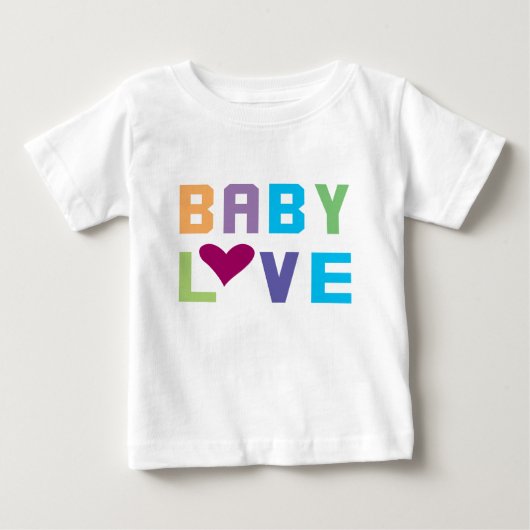 ベビーラブTシャツ ベビーTシャツ (正面)