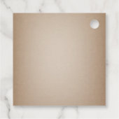 ベビーラマデザートカボスガールベビーシャワー フェイバータグ (裏面)