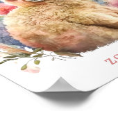 ベビーラマ子供部屋デコールキッズウォールアートガール ポスター (角)