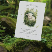 ベビーラムおむつラッフルサイン赤ちゃんシャワー 台座サイン