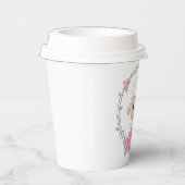 ベビーラムとバラ紙カップ 紙コップ (右)