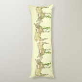 ベビーラムズオンイエロー抱き枕 ボディピロー (裏面 (縦))