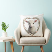 ベビーラムハート クッション (椅子)