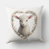 ベビーラムハート クッション (裏面)