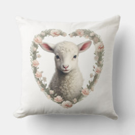 ベビーラムハート クッション