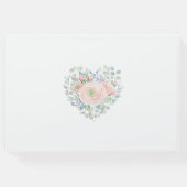 ベビーラムピンクブルー男女兼用リビール ゲストブック (裏面)