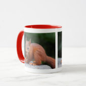 ベビーリスとナットマグ マグカップ (正面左)