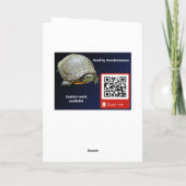 ベビーリスクリスマスグリーティングカード シーズンカード (裏面)