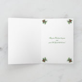 ベビーリスクリスマスグリーティングカード シーズンカード (内部)