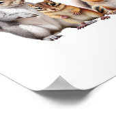 ベビーリス&チップムンク子供部屋 ポスター (角)