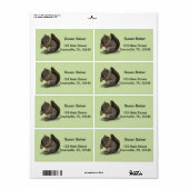 ベビーリス ラベル (フルシート)