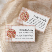 ベビーリトルかわいこちゃんパイ赤ちゃんシャワーのための本 エンクロージャーカード