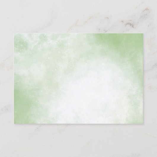 ベビーリトルかわいこちゃんベビーシャワー用の本 エンクロージャーカード (裏面)