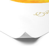 ベビーリトルスウィーティキュートレモンナーサリー ポスター (角)