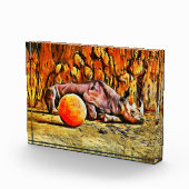 ベビーリノアクリル系ブロック フォトブロック (右)